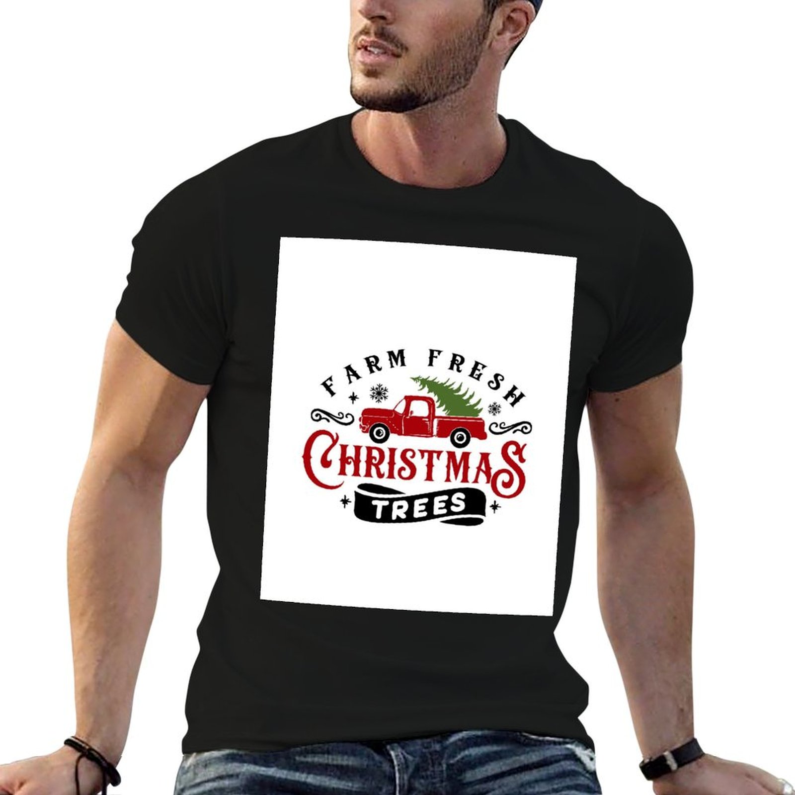 Urban Farming In China - Farm Fresh Christmas Trees T-Shirt Urban
