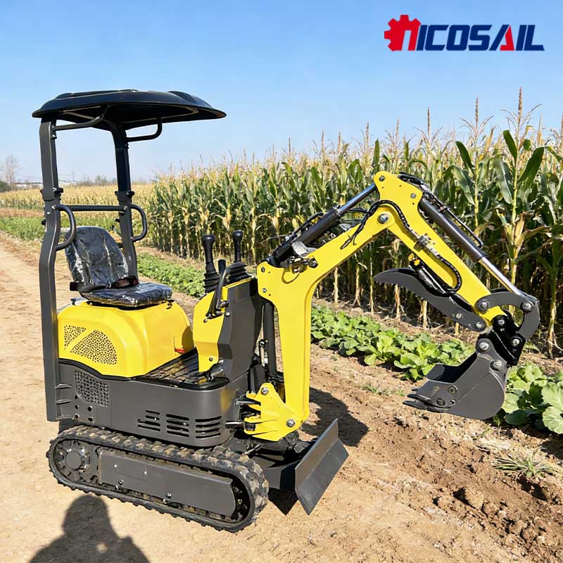 Compact 1t Mini Excavator Mult - đánh giá và giá Urban Farming In China