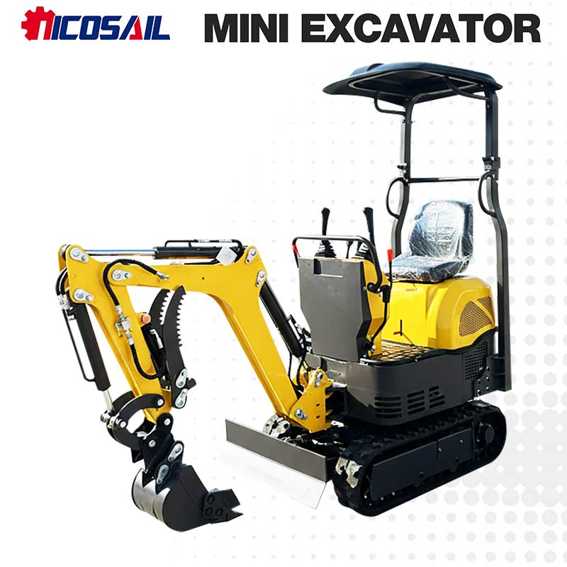 Compact 1t Mini Excavator Mult - đánh giá và giá Urban Farming In China